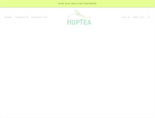 Tablet Screenshot of hoptea.com